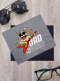 Dad To The Bone Microfibre Suede Glasses Cleaning Cloths (Twinpack)