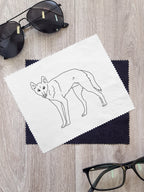 Dingo Microfibre Suede Glasses Cleaning Cloths (Twinpack)
