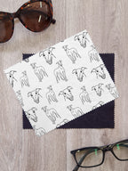 Greyhound Microfibre Suede Glasses Cleaning Cloths (Twinpack)