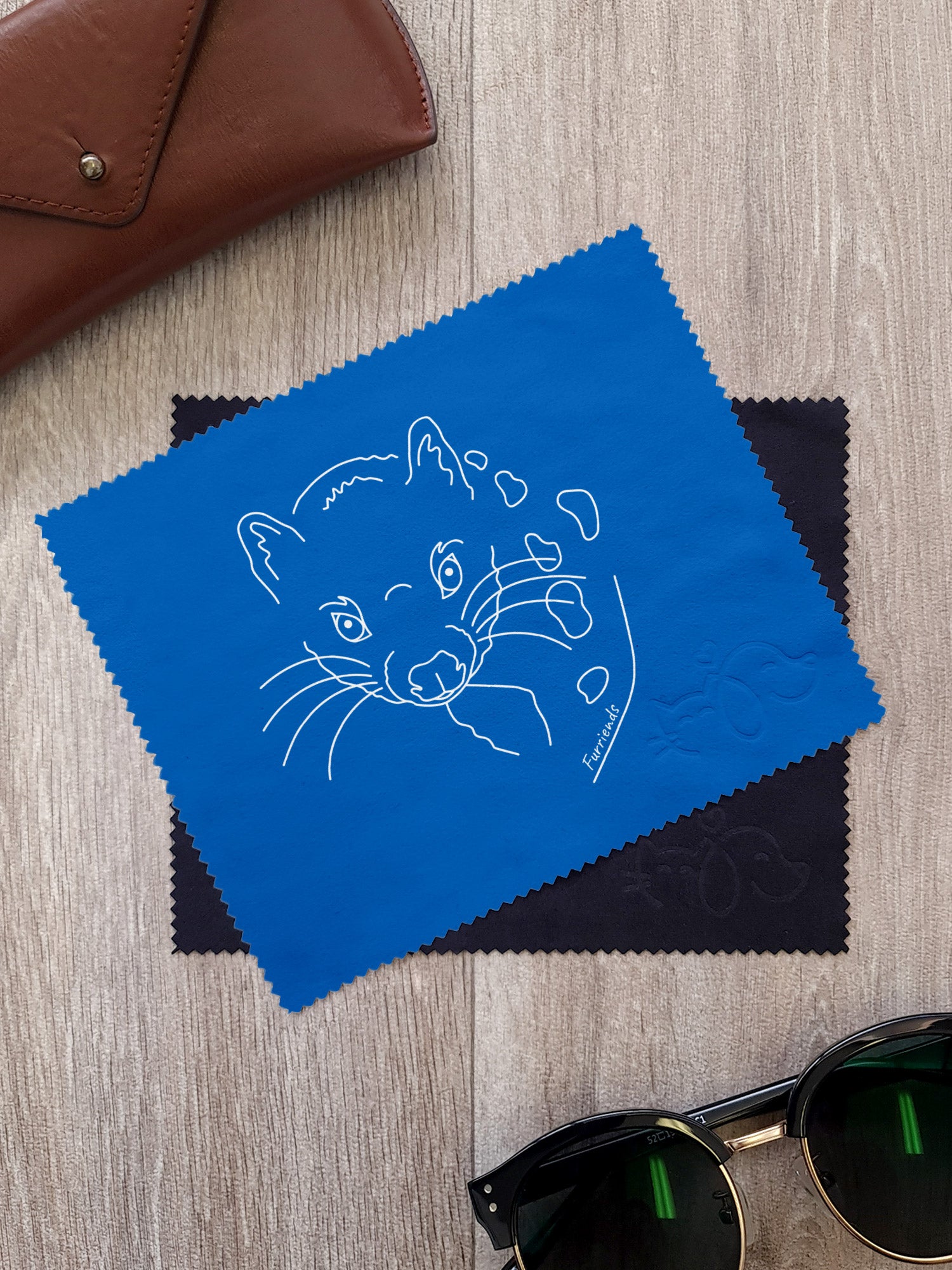 Spotted-Tailed Quoll Microfibre Suede Glasses Cleaning Cloths (Twinpack)