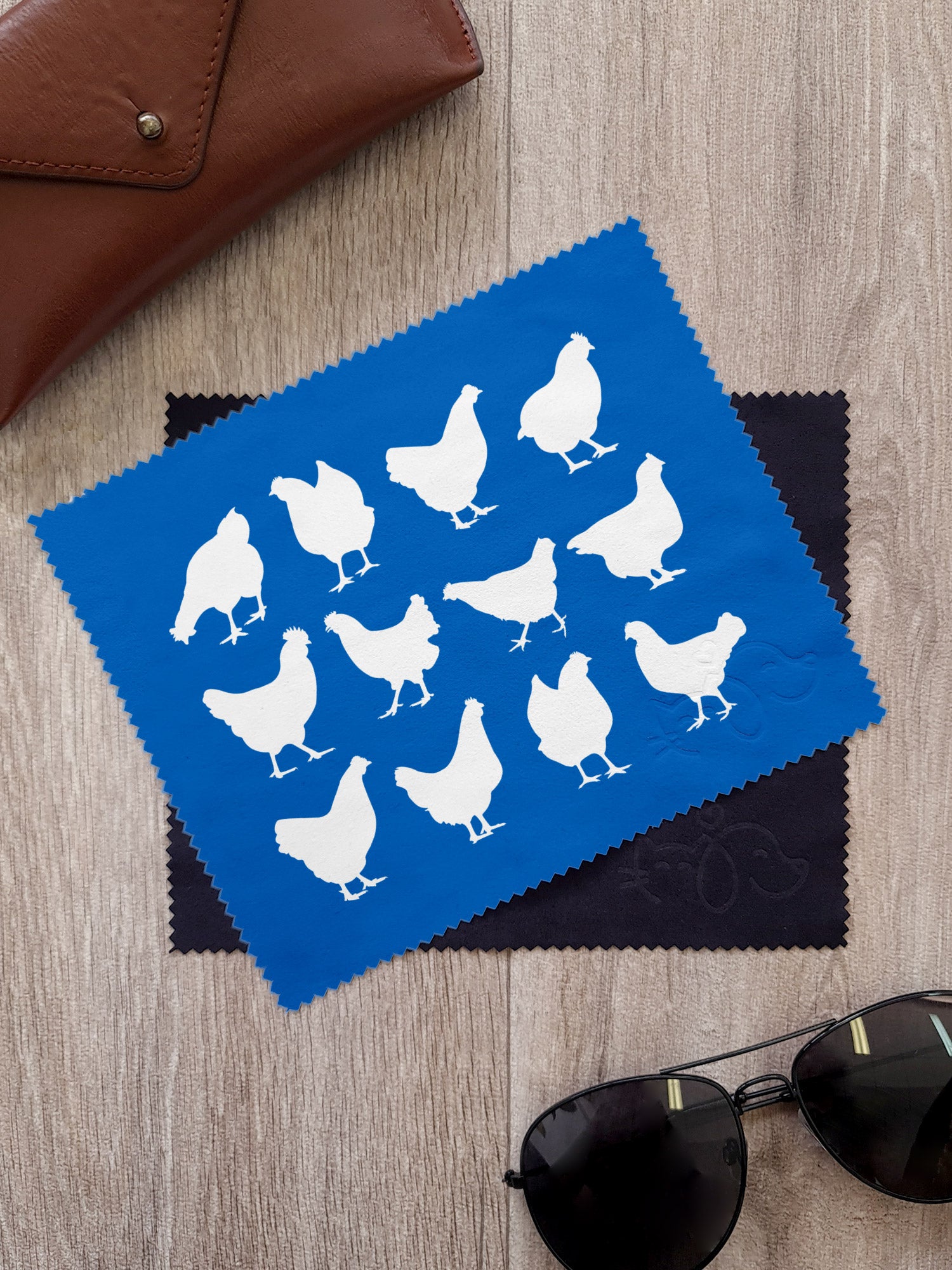 The Flock Microfibre Suede Glasses Cleaning Cloths (Twinpack)