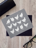 The Flock Microfibre Suede Glasses Cleaning Cloths (Twinpack)