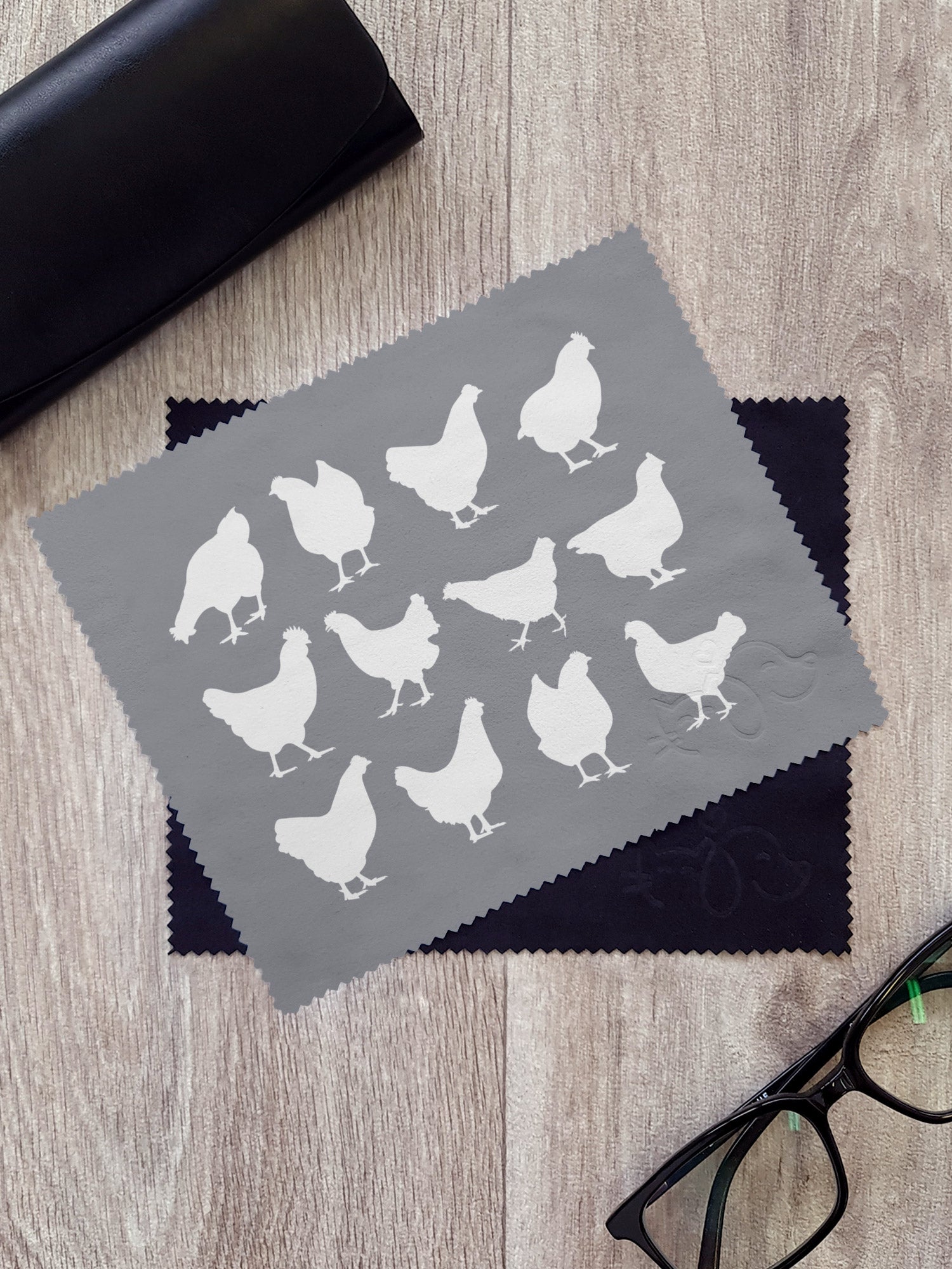 The Flock Microfibre Suede Glasses Cleaning Cloths (Twinpack)