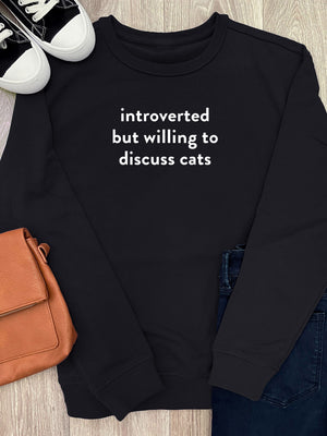 Introverted But Willing To Discuss Cats Classic Jumper