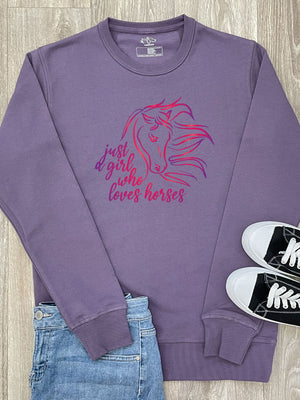 Just A Girl Who Loves Horses Classic Jumper