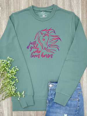 Just A Girl Who Loves Horses Classic Jumper