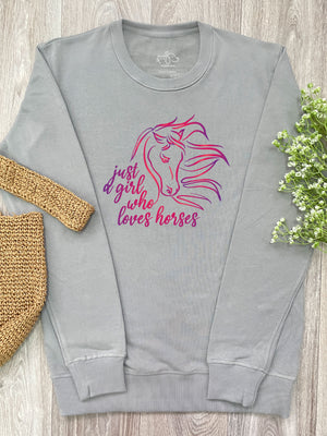 Just A Girl Who Loves Horses Classic Jumper