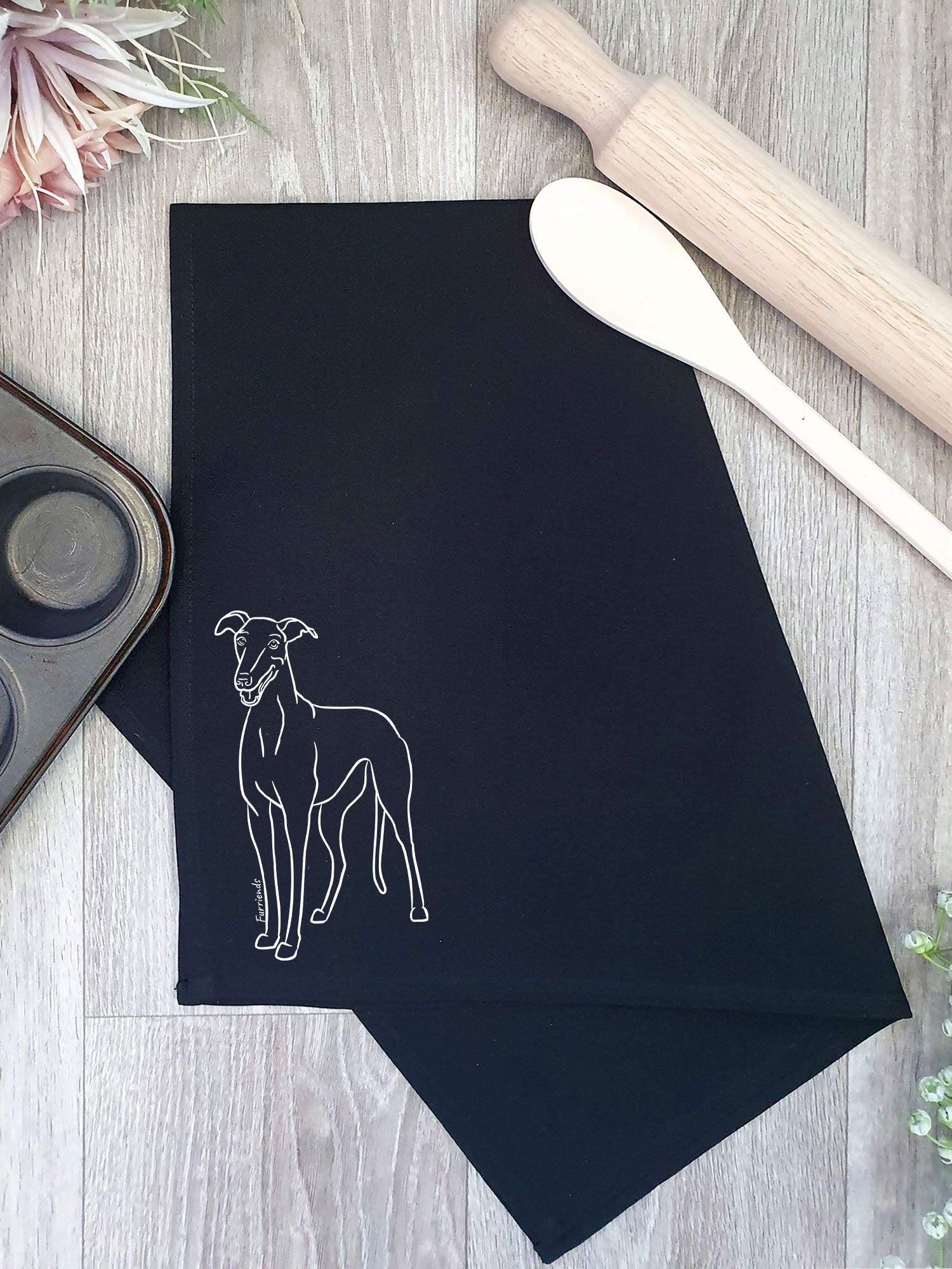 Greyhound Tea Towel