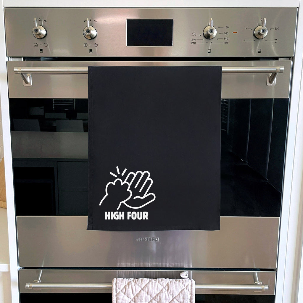 High Four Tea Towel
