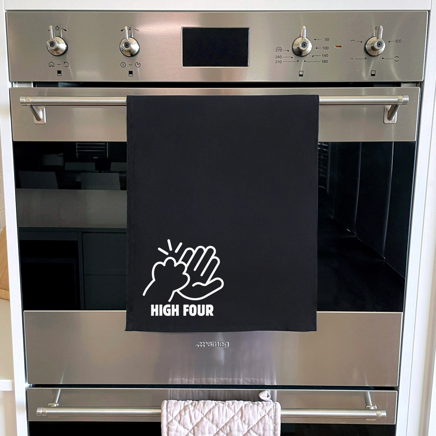High Four Tea Towel