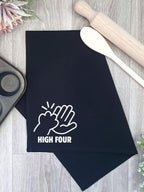 High Four Tea Towel