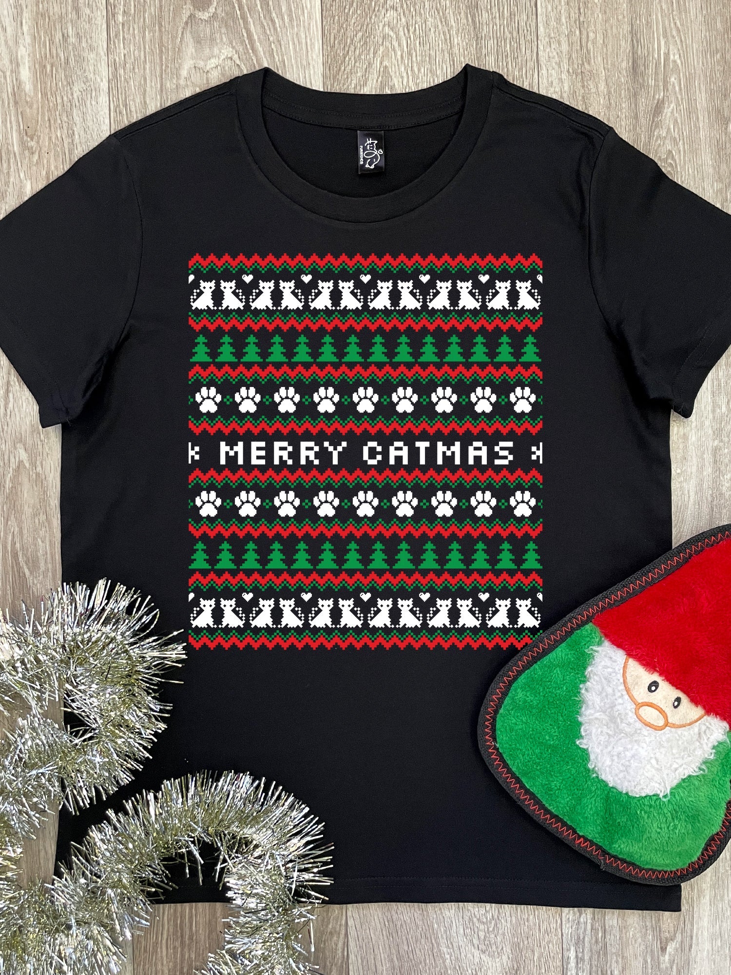 Merry Catmas Ugly Sweater Ava T-Shirt Furriends Australia