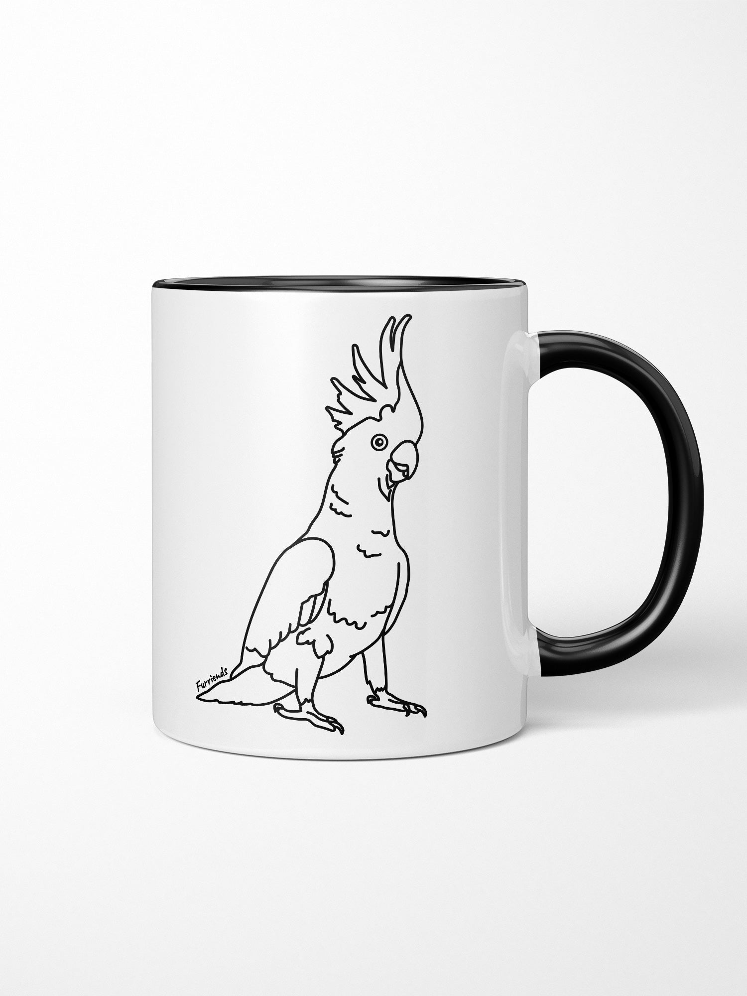 Sulphur-Crested Cockatoo Ceramic Mug