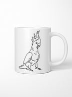 Sulphur-Crested Cockatoo Ceramic Mug