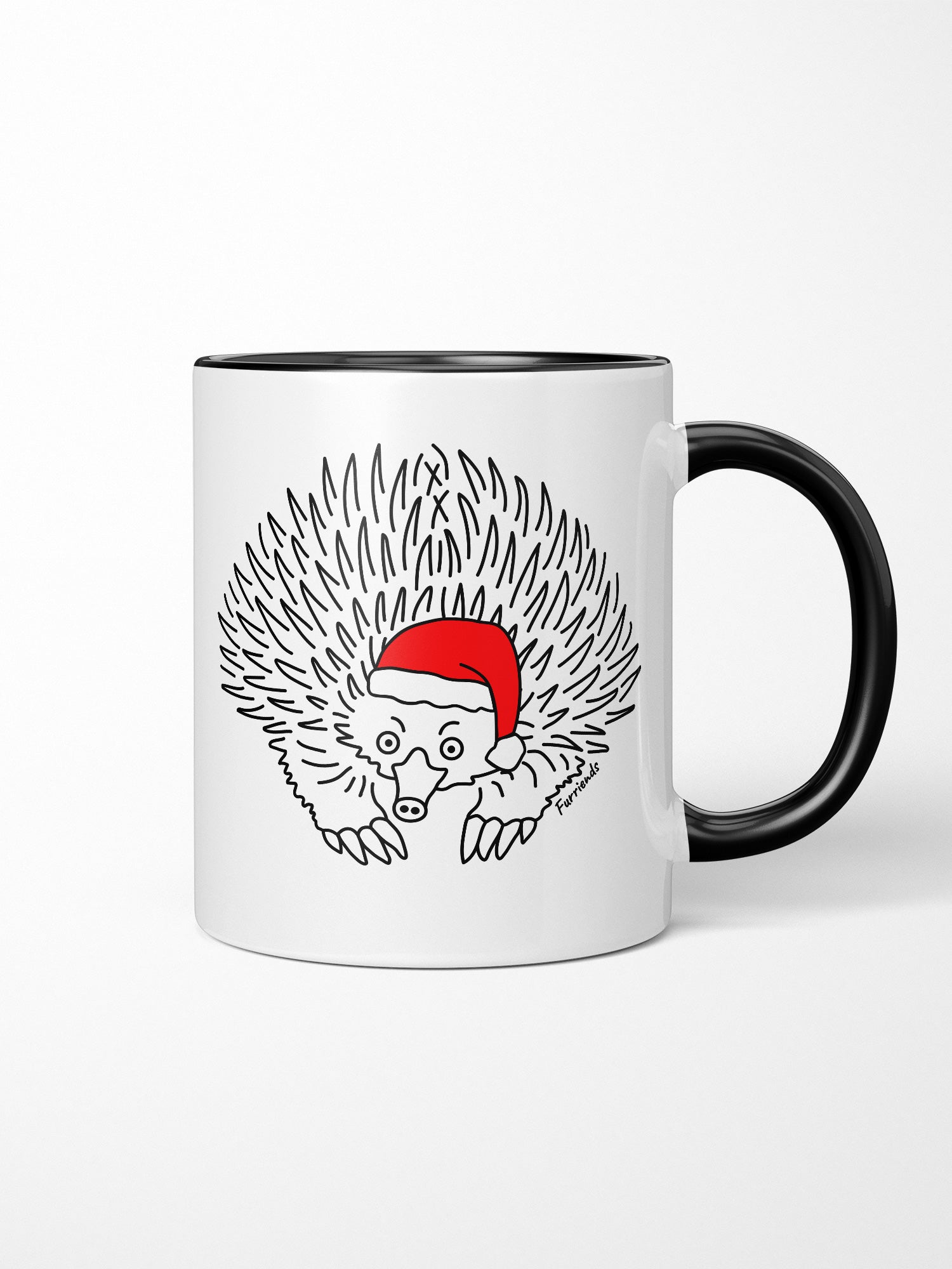 Echidna Christmas Edition Ceramic Mug