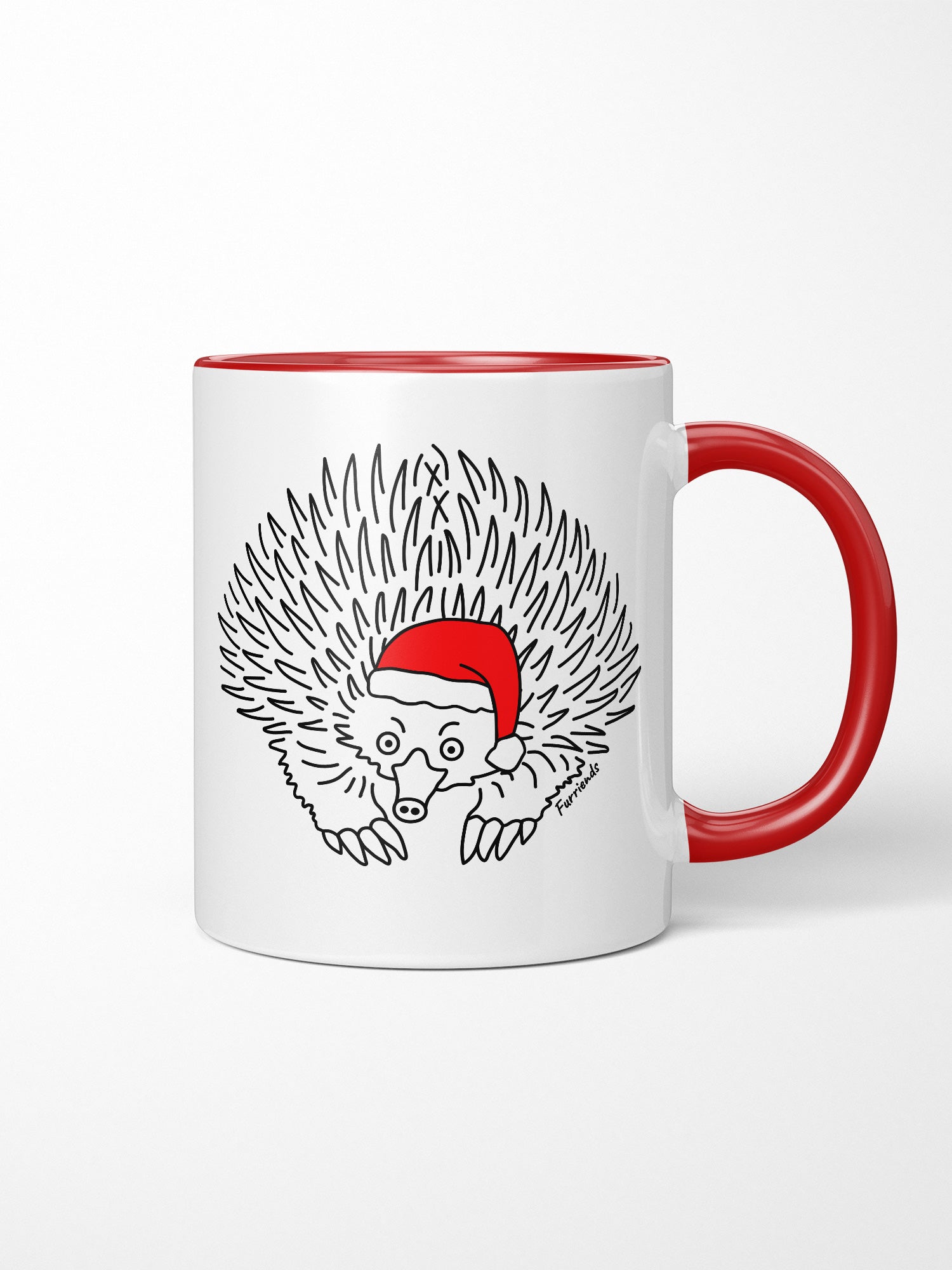 Echidna Christmas Edition Ceramic Mug
