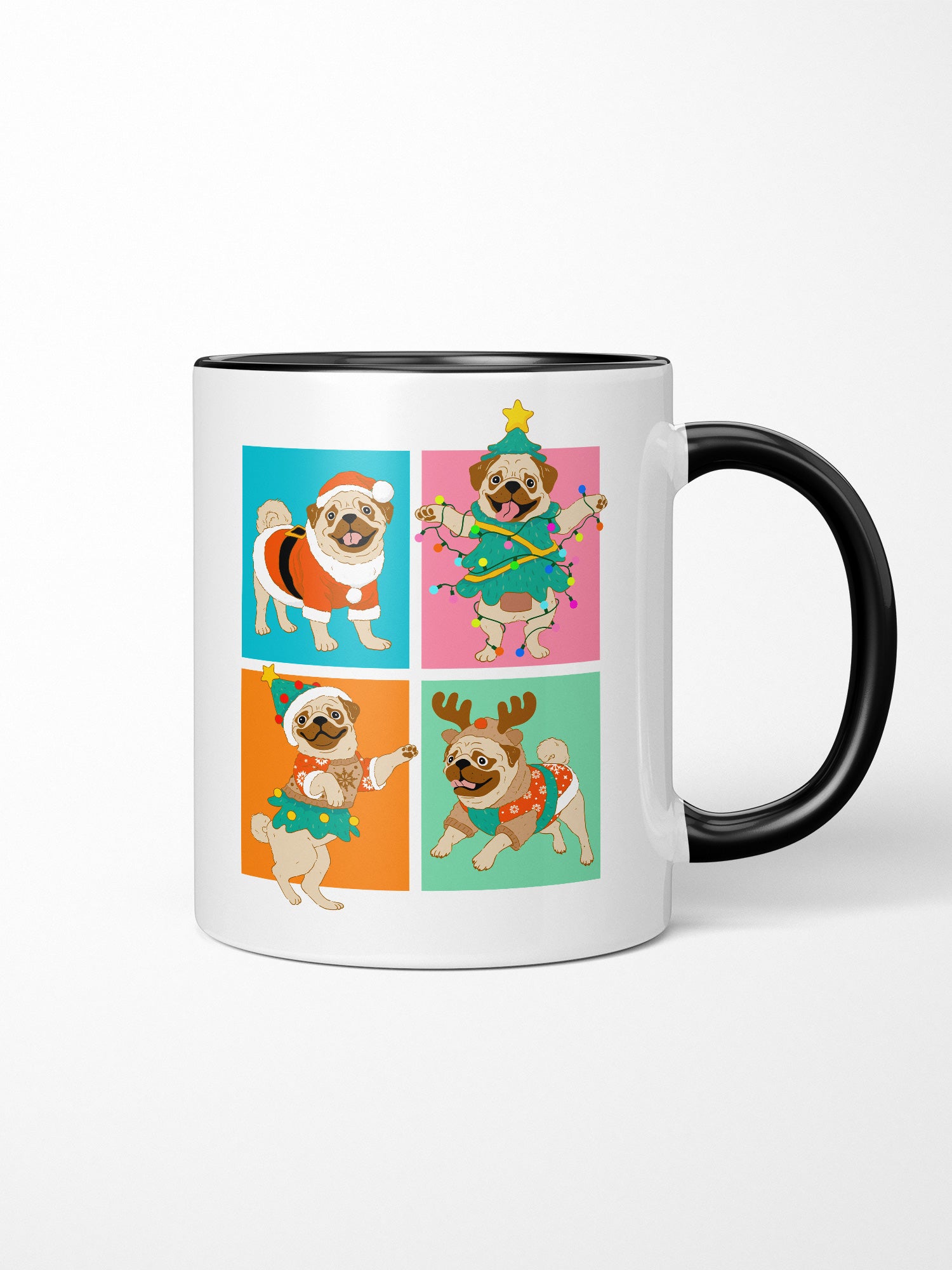 Pugmas Ceramic Mug