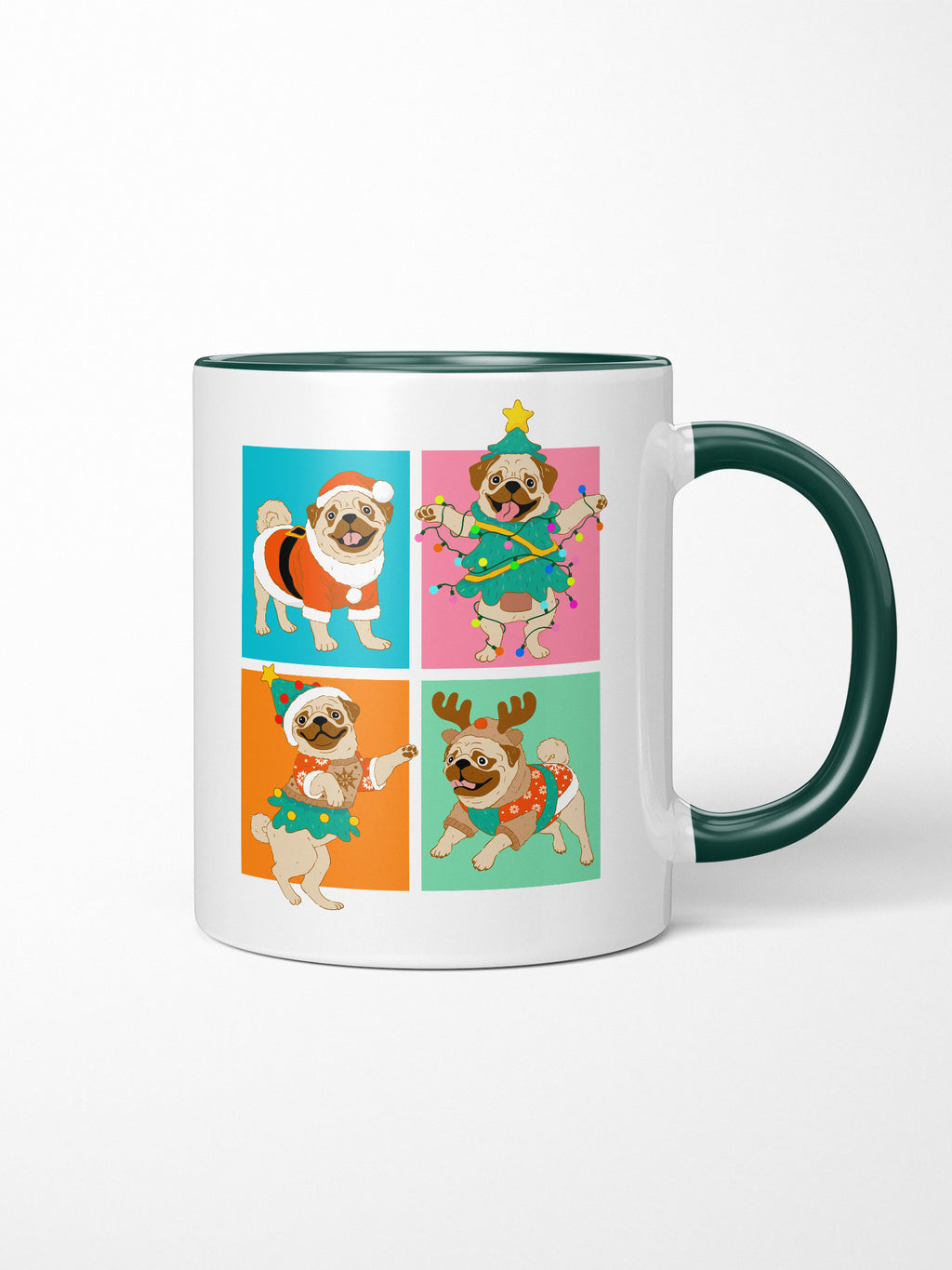 Pugmas Ceramic Mug