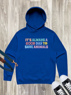 It's A Good Day To Save Animals Men's Comfort Hood