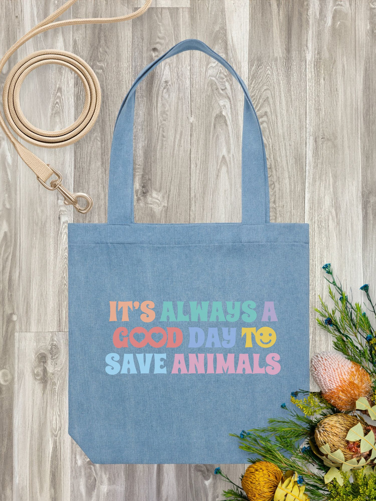 It's A Good Day To Save Animals Edith Tote