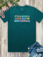 It's A Good Day To Save Animals Essential Unisex Tee