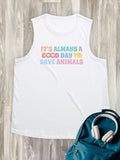 It's A Good Day To Save Animals Ember Women's Tank