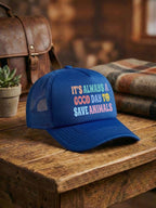 It's A Good Day To Save Animals Foam Trucker Cap