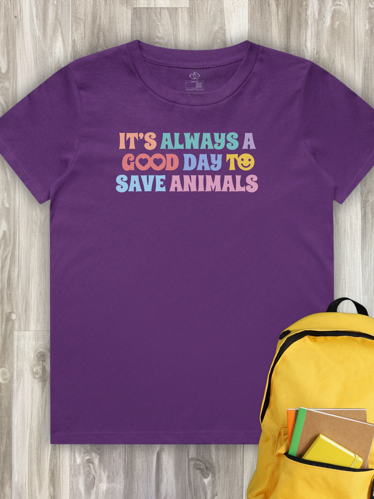 It's A Good Day To Save Animals Youth Tee