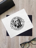 In Dog We Trust Microfibre Suede Glasses Cleaning Cloths (Twinpack)
