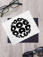 Cool Dog Dad Club Orb Microfibre Suede Glasses Cleaning Cloths (Twinpack)