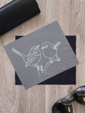Superb Fairy Wren Microfibre Suede Glasses Cleaning Cloths (Twinpack)