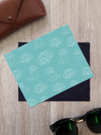 Maltese Terrier Microfibre Suede Glasses Cleaning Cloths (Twinpack)
