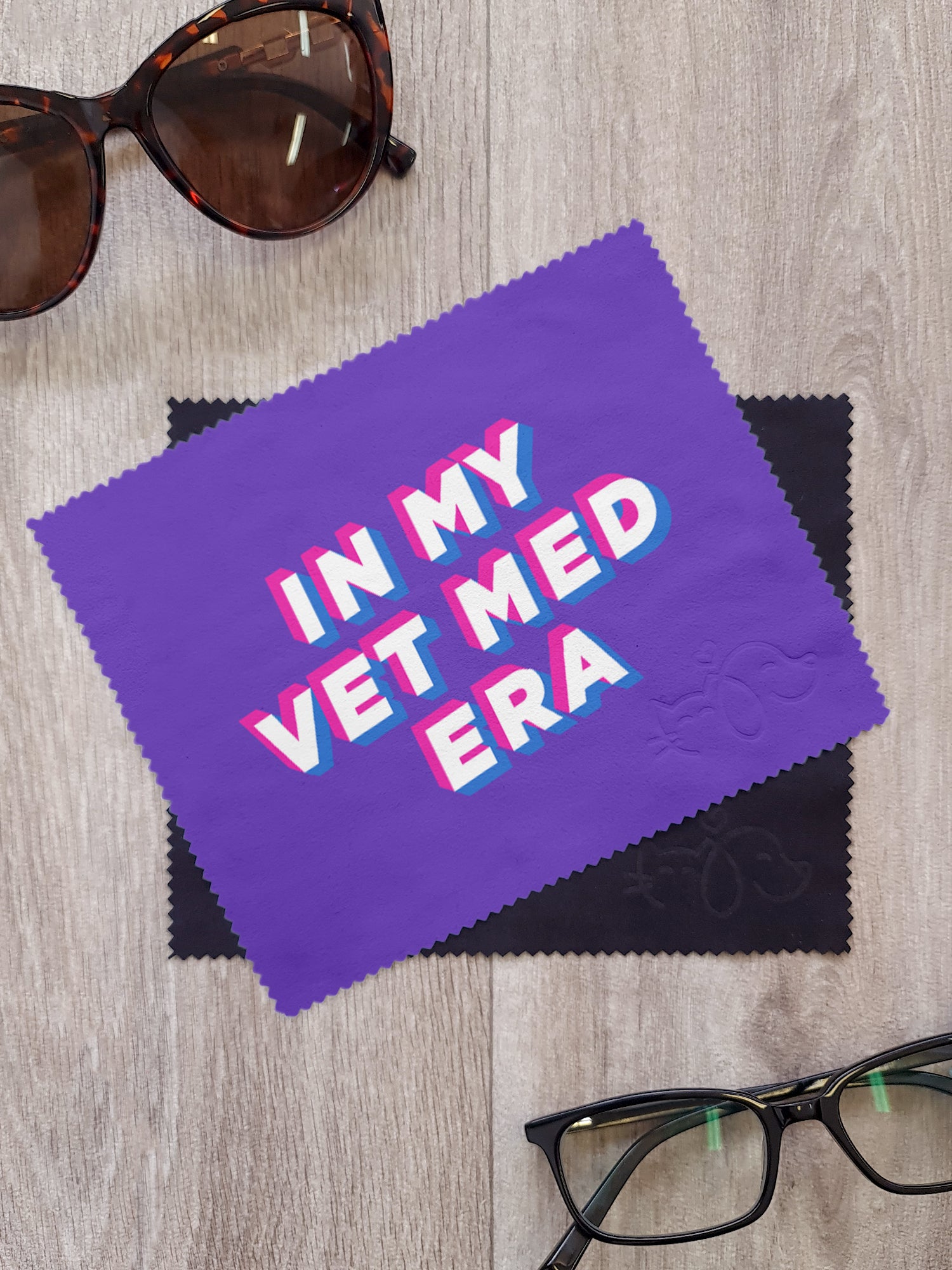 In My Vet Med Era Microfibre Suede Glasses Cleaning Cloths (Twinpack)