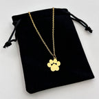 Paw Print Pendant Necklace