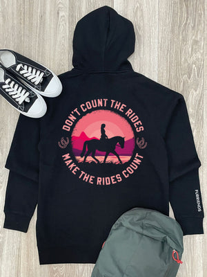 Don't Count The Rides Zip Front Hoodie