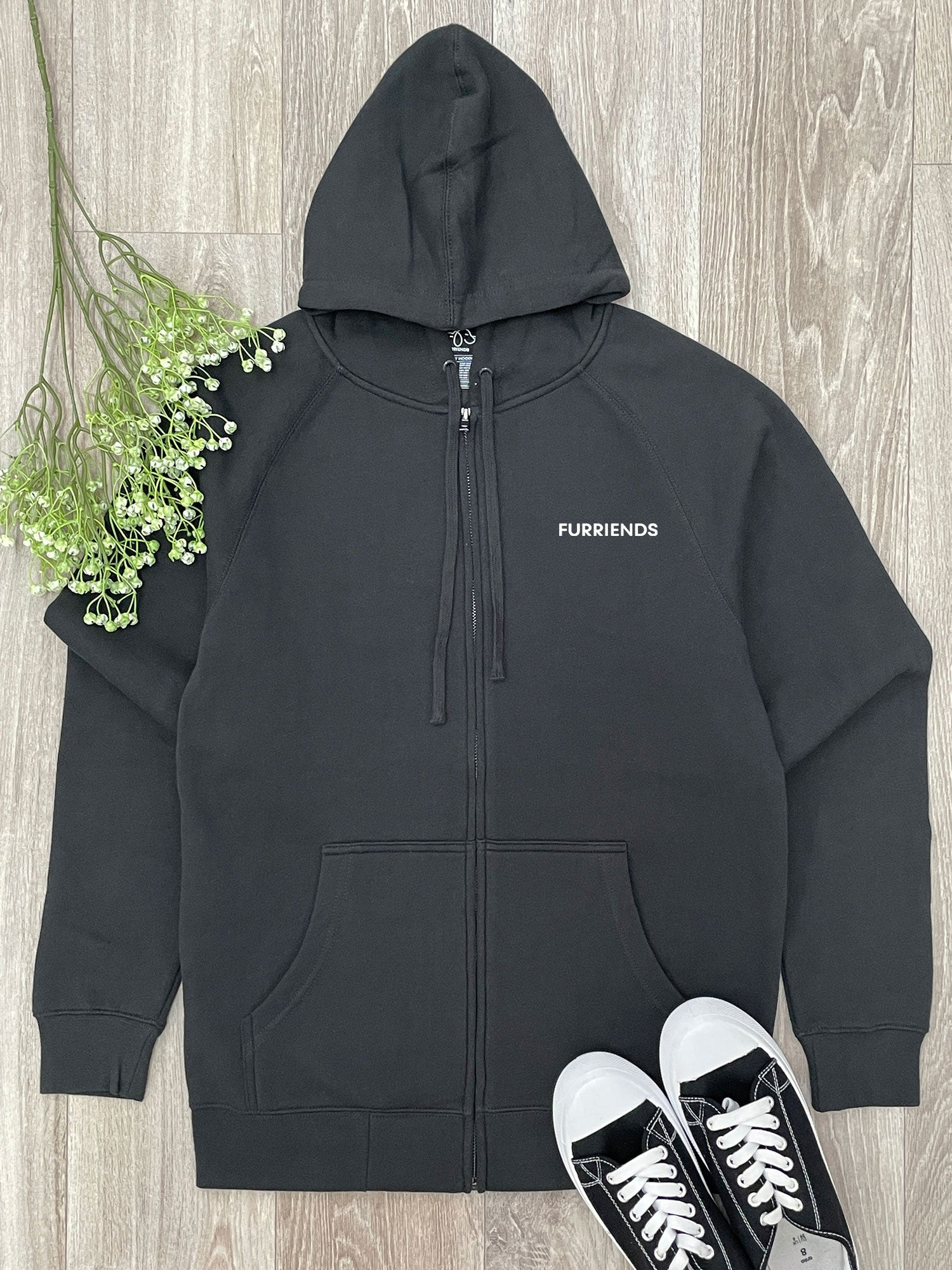 I'm A Normal Dog Lady. You're A Crazy People Person. Zip Front Hoodie
