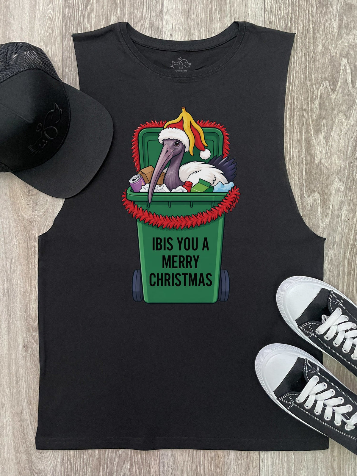 Ibis You a Merry Christmas Axel Drop Armhole Tank