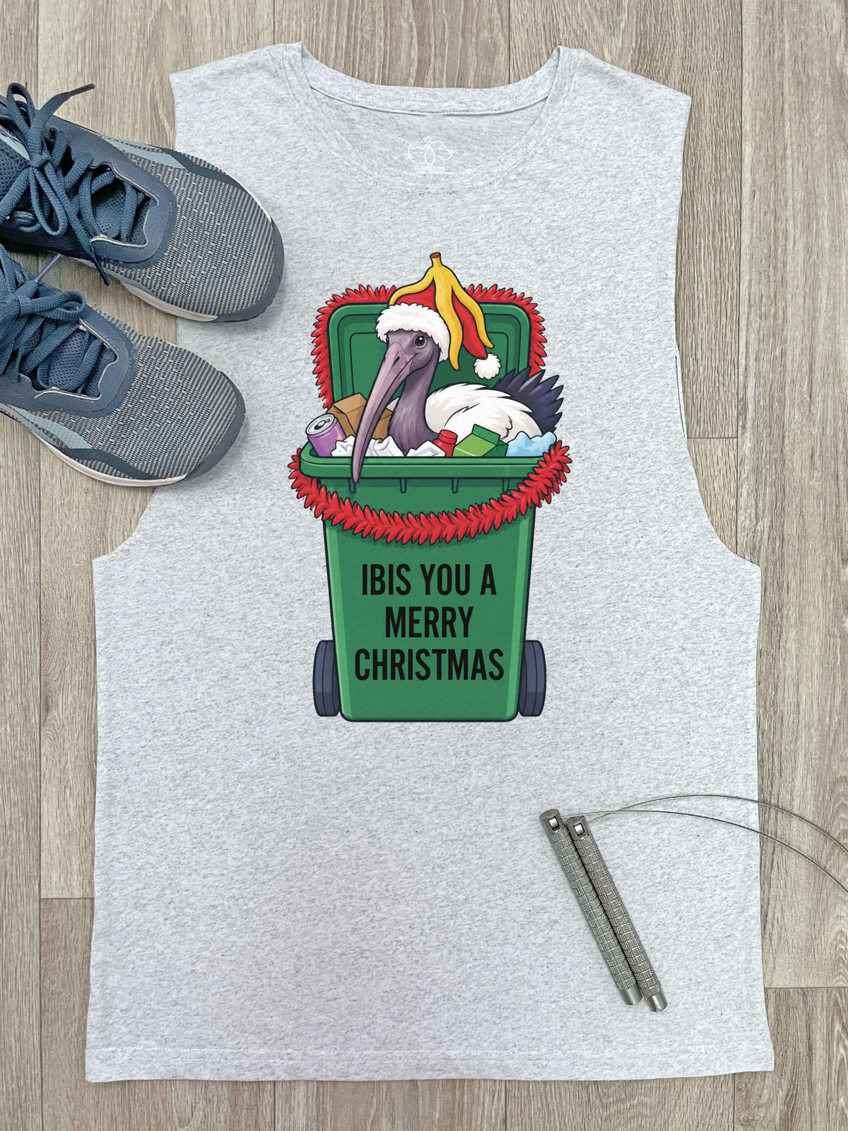 Ibis You a Merry Christmas Axel Drop Armhole Tank