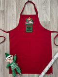 Ibis You a Merry Christmas Bib Apron