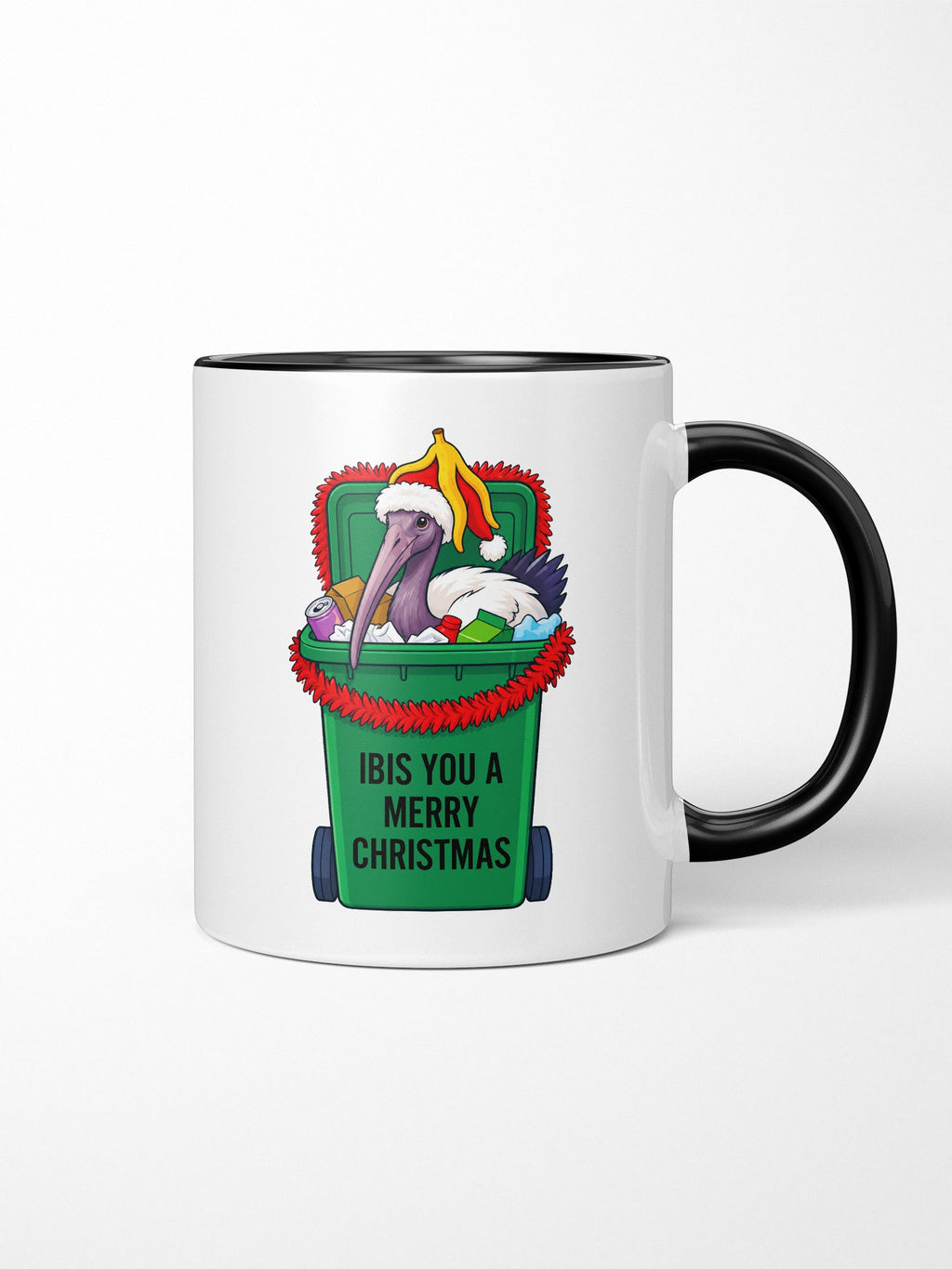 Ibis You a Merry Christmas Ceramic Mug