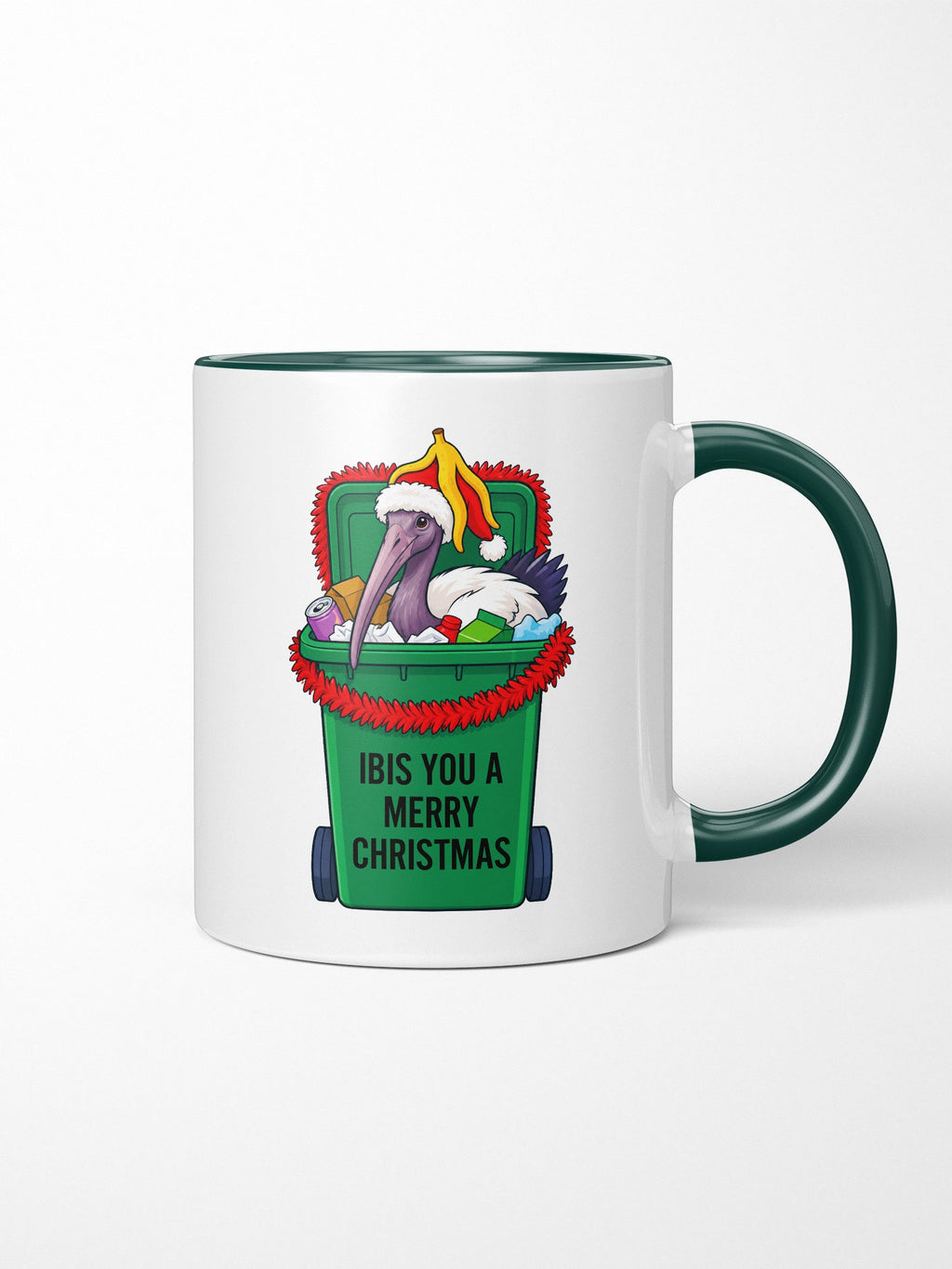 Ibis You a Merry Christmas Ceramic Mug