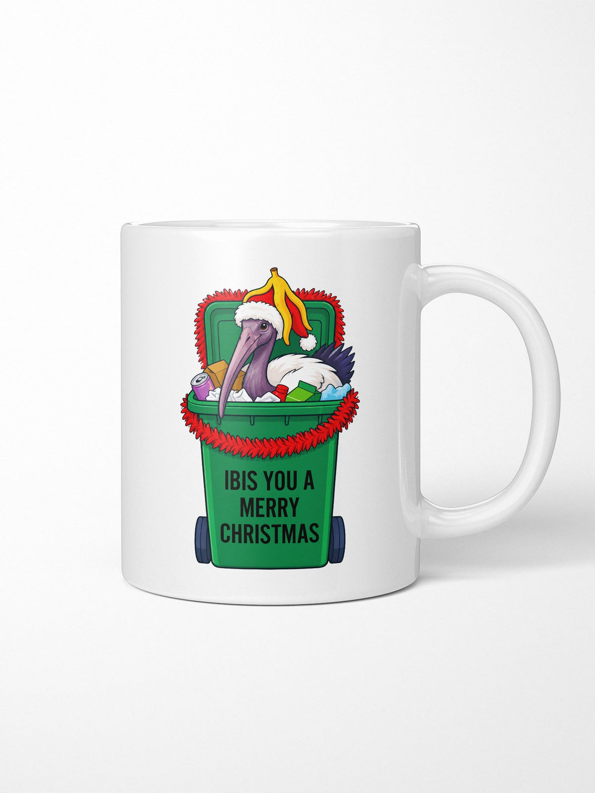 Ibis You a Merry Christmas Ceramic Mug