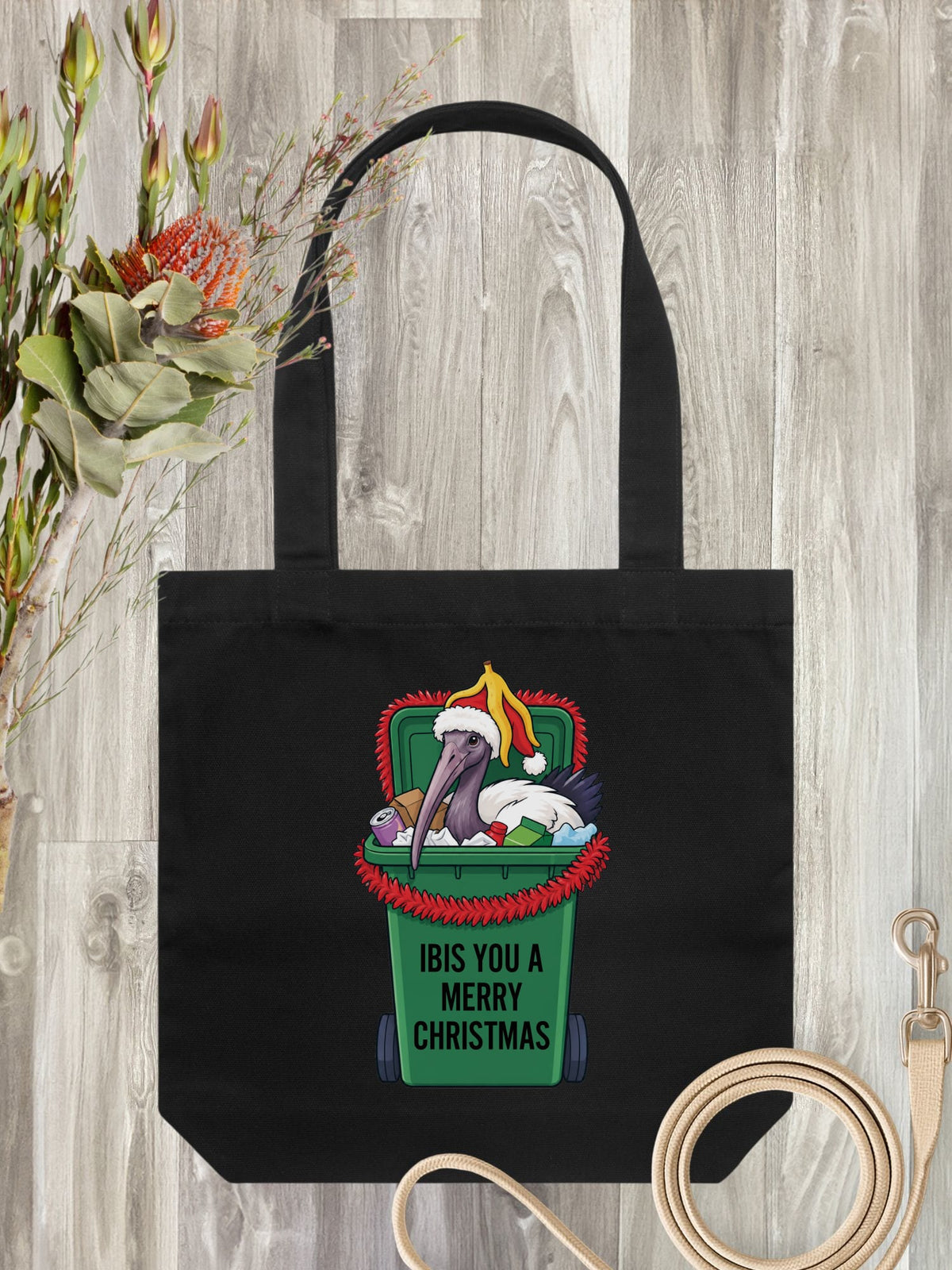 Ibis You a Merry Christmas Edith Tote