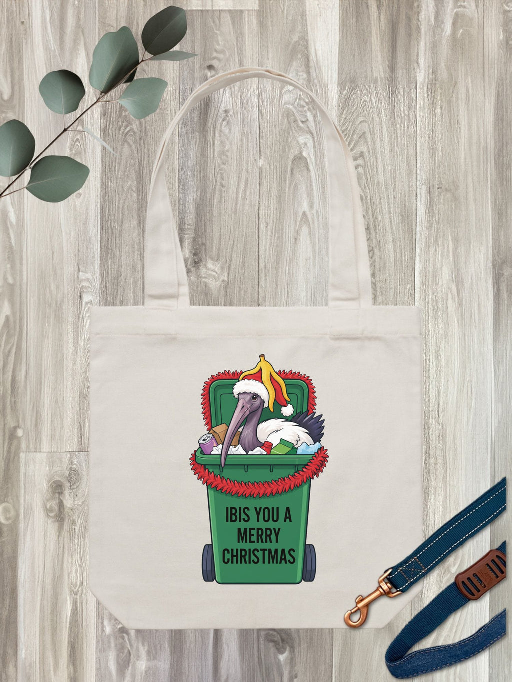 Ibis You a Merry Christmas Edith Tote