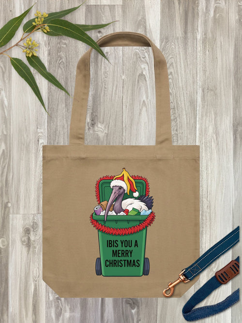Ibis You a Merry Christmas Edith Tote