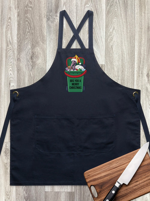 Ibis You a Merry Christmas Jarrah Crossback Apron