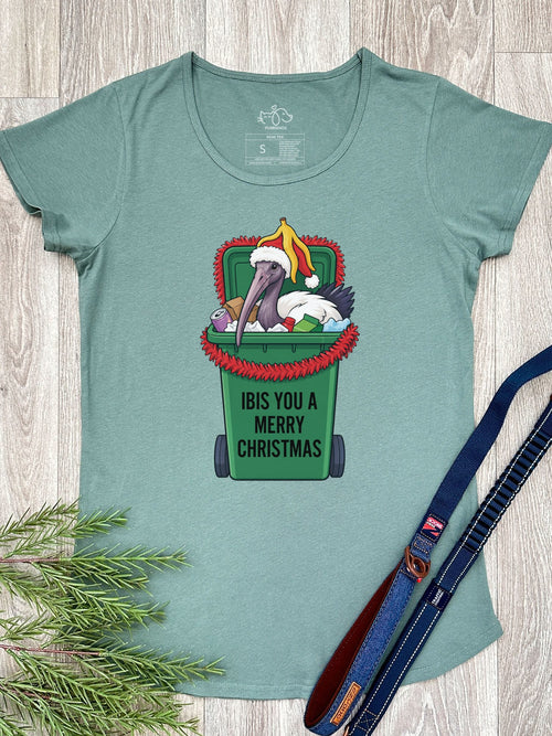 Ibis You a Merry Christmas Remi Women's Scoop Neck Tee
