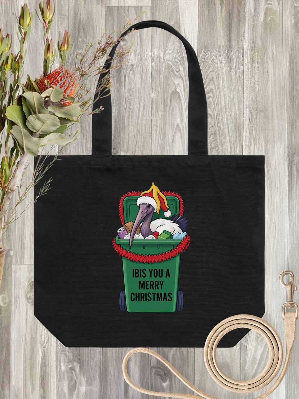 Ibis You a Merry Christmas Stella Tote