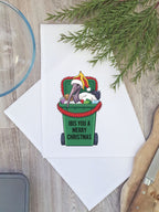 Ibis You a Merry Christmas Tea Towel