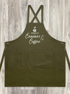 Canines & Coffee Jarrah Crossback Apron